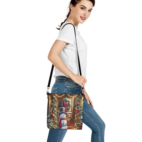 Image of HUGS IDEA Hoho Bag for Women Crossbody Purse Leather Handbags Laides Shoulder Bags