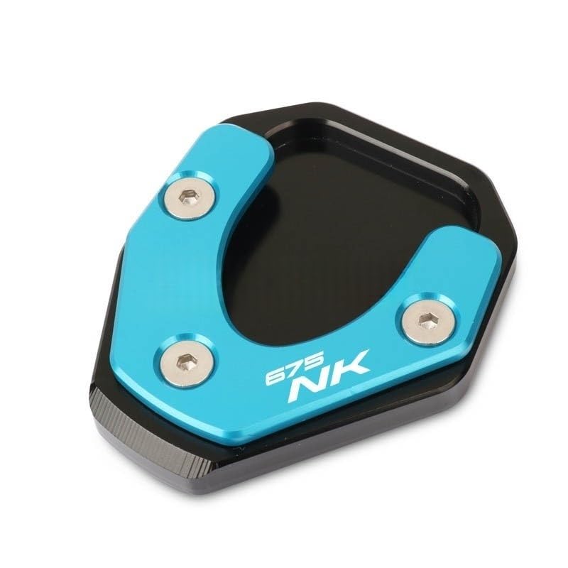 Support béquille latérale extension pour 675SR 675NK moto 2025 pad