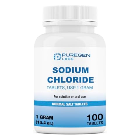 Puregen Labs Sodium Chloride Tablets 1000 mg Cover