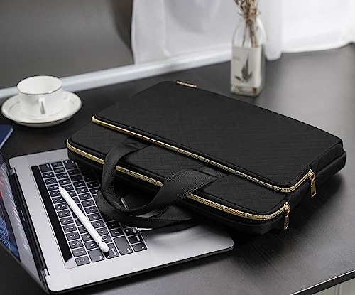 KIZUNA Funda para portátil de 17 pulgadas, 17,3 pulgadas, para LG Gram 17 2022/17,3 Lenovo ThinkBook Plus 17/Razer & MSI 17/Dell X17 R1/HP Envy/ASUS Vivobook 17 Funda Bolso, Negro