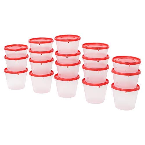 Cutting EDGE Nesterware Food Storage Container Set Stackable Kitchen Organizer for Pulses, Sugar, Tea, Cereals, Masala Spices Box, Dry Fruits, BPA Free, Food Grade (Pink, Set of 18) (B0844GXBKJ) Amazon Price History, Amazon Price Tracker