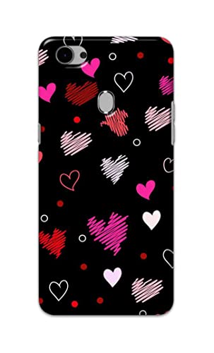 Image of PRINTFIDAA Vibrations of Love Hard Back Cover for Oppo F7 Back Cover -(P6) KAT1009
