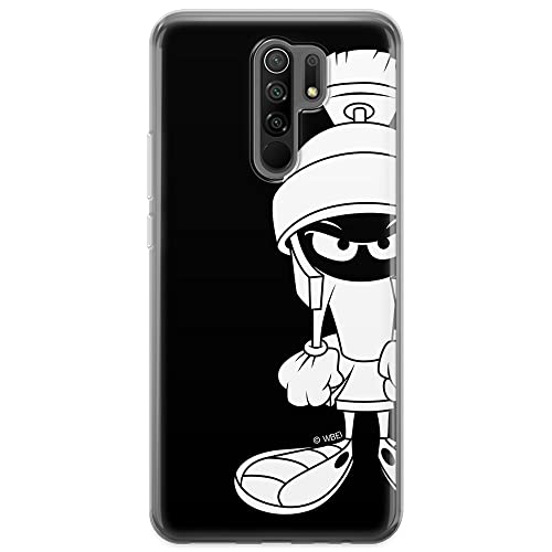 ERT GROUP mobile phone case for Xiaomi REDMI 9 original and officially Licensed Looney Tunes pattern Marwin 002 optimally adapted to the shape of the mobile phone
