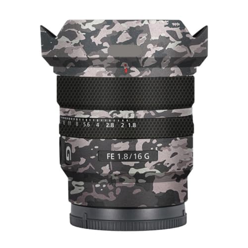 Film protection Sony FE 16 mm F1.8 G sticker de précision haut de gamme anti-rayures camouflage