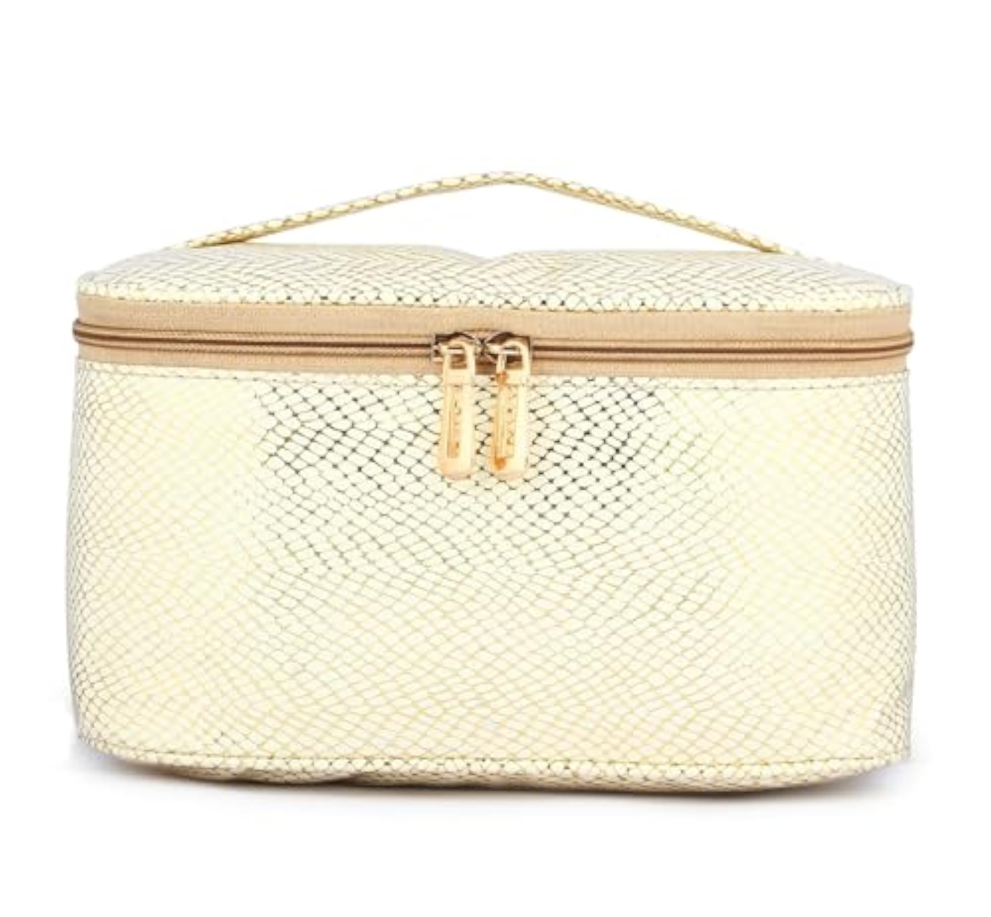 Portable Cosmetic Bag for Women, Large Capacity