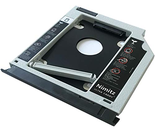 ULTRACADDY Segundo disco duro SSD para Lenovo V330-15 con placa frontal y soporte Cover