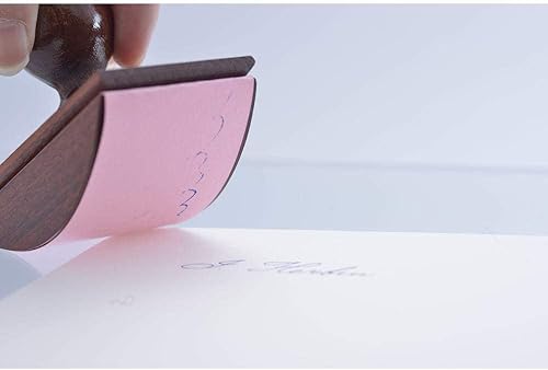 Miniatura 3 de Herbin Hb25000 Elban - Papel de repuesto de madera con sello de succión de tinta incluido (con pluma estilográfica, bolígrafo de vidrio, bolígrafo