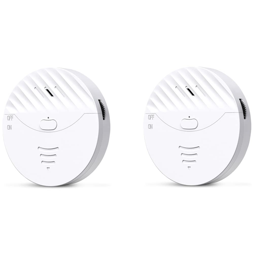 2 . Tuya Smart WiFi czujnik wibracji drzwi i okien alarm 130 dB alarm bezpieczeństwa bezpieczeństwo system antykradzieżowy, biały
