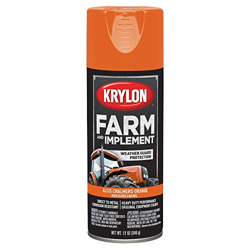 Image of Krylon K01940000 Allis Chalmers Orange Farm and Implement Paint - 12 oz. Aerosol