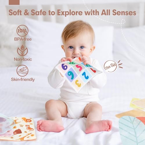 Hahaland PL002P Baby Tissue Box Toy - Baby Toys 6-12 Months - Montessori Toys For 6 Month Old Must Haves thumb #5