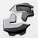 AFX Helmet Cheek Pads for FX-Magnus - Black - 3XL 0134-0996