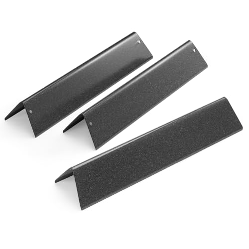 BIQetrae 7635 15.3 Inch Flavorizer Bars for Weber Spirit I & II 200 Series Spirit 200 & GS4 Spirit II E210 Spirit II E220 Weber Spirit S210 S215 E210 E220 with Front Control (7635-3PCX)