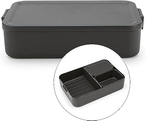 Brabantia Make & Take Bento Brotdose Groß Grau