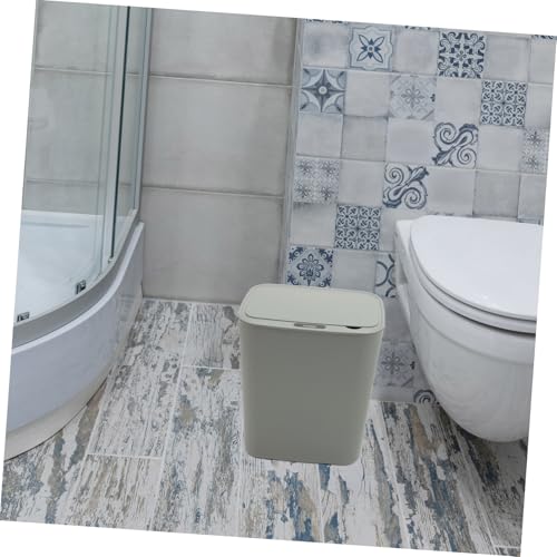 OUNONA 1 Stück Smart Sensor Mülleimer mit Automatischem Deckel Induktions Abfalleimer für Haushalt Büro und Badezimmer Robuster Müllbehälter aus Hochwertigem Bewegungsaktivierung – Bild 7