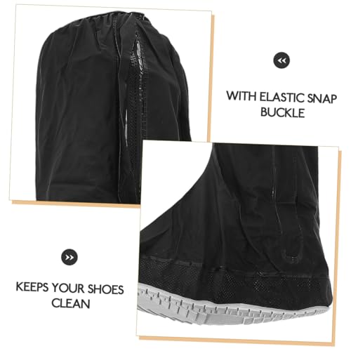 BESPORTBLE Botas de lluvia para niños cubiertas impermeables para lluvia y nieve para ciclismo (talla S) miniatura 6