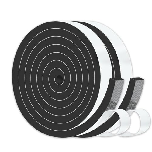 Image of Weather Stripping,High Density CR,Strong Adhesive,1 in x 3 /8 in x 13Ft