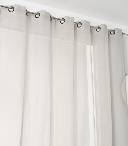 Linder Plain Cotton 300 x 240 cm, Cotton, beige, 300 x 240 cm, W 94.5" x L 118.1" (1 Panels)