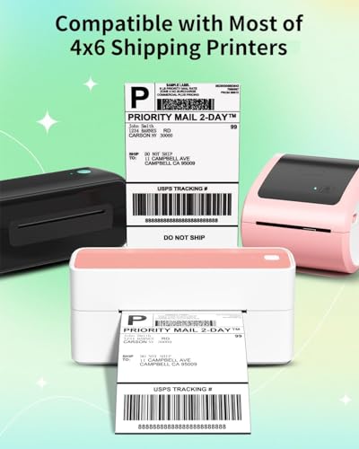 Étiquettes d'expédition 4x6 Phomemo résistantes pour un étiquetage DHL parfait