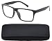 Newbee Fashion - "Retro" Unisex Squared Celebrity Star Simple Clear Lens Glasses
