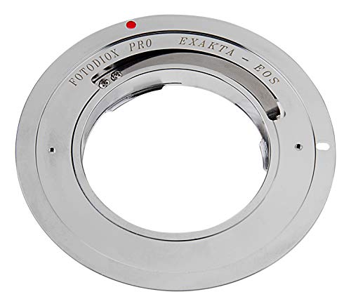 Image of Fotodiox Pro Slim Lens Mount Adapter Without Glass Element - Exakta Manual or Preset Lens to Canon EOS EF-S Cameras Only