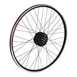 RUETERY Ebike - Kit de conversión para bicicleta eléctrica, con pantalla LCD, silencioso, para bicicleta eléctrica de 28 pulgadas, 29 pulgadas, 700 C.