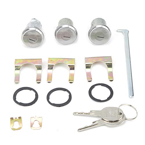 Cylindre de serrure 87 avec clés pour porte modèle 654394765282 dimensions 11x9x5 cm
