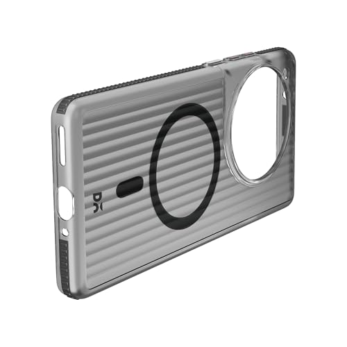Image of DailyObjects Polycarbonate Case for OnePlus 12 Black Beam 2.0 Slim Back Cover | Full Body Protection | Wireless Charging