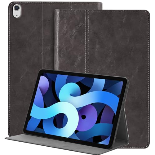 Coque iPad Air 11 cuir véritable idéale pour télétravail et café