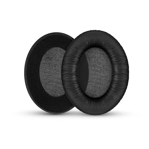 Coussinets Sennheiser HD201 par Brainwavz en cuir noir