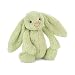 Jellycat Bashful Kiwi Bunny Stuffed Animal, Medium, 12 inches