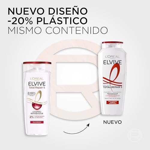 Elvive Total Repair 5 'Oréal Shampoing - vue 3