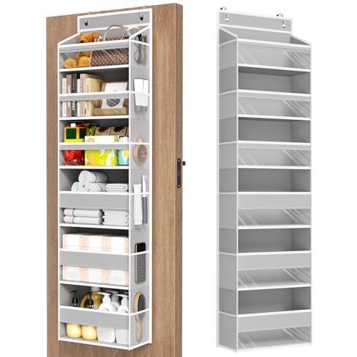 Mefirt Over The Door Organizer, 6 Shelf Door Organizer Hanging with 6...
