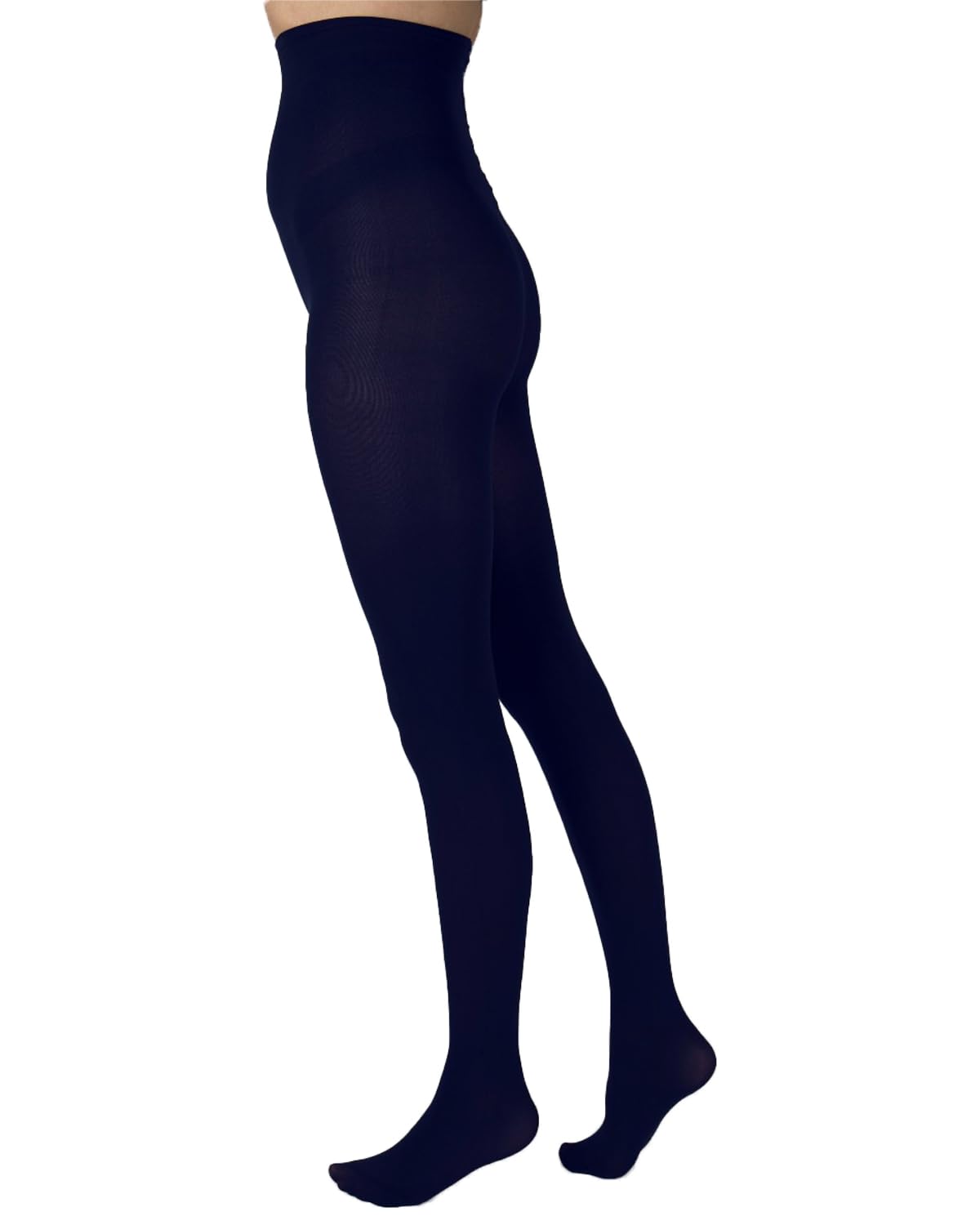 Aristoc 60 Denier Opaque Tights ARAWE9 Navy S-M