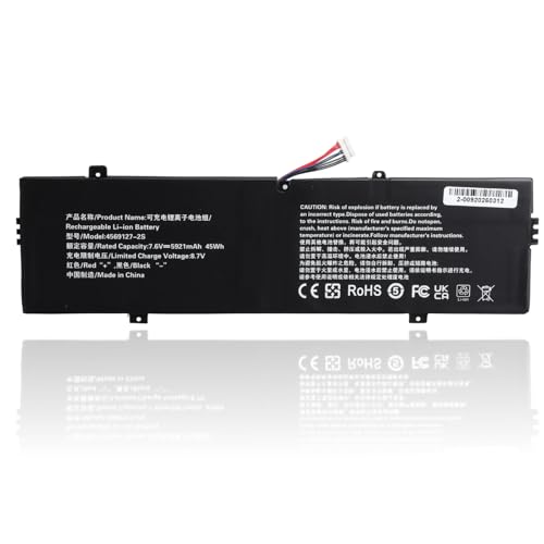 Batterie pour Medion Akoya E15408 E15407 haute autonomie 45Wh connecteur 10-Line stable