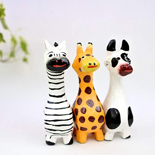 Amazon.co.jp: アジアン バリ 雑貨 ♪くびながアニマル(キリン