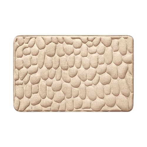 AILISK Original la Berge Tapis de Bain Tapis de Bain Galet la Berge(Beige,40 * 60cm)