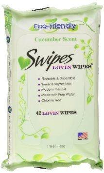 Swipes Lovin Wipes - Cucumber 42 Pack (2 Pack)
