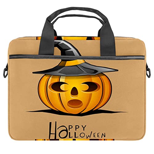 Sacoche à bandoulière pour ordinateur portable 13-14.5" au motif feuilles colorées automnales