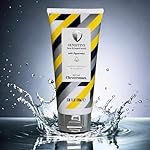 Cleverman Sensitive Face and Beard Scrub for Men, 100ml, Peppermint-Infused Exfoliating Facial Cleanser - Image 4