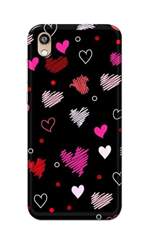 Image of PRINTFIDAA Vibrations of Love Hard Back Cover for Honor 8S / Huawei Y5 (2019), AMN-LX9, AMN-LX1, AMN-LX2, AMN-LX3 Back Cover -(P6) KAT1009