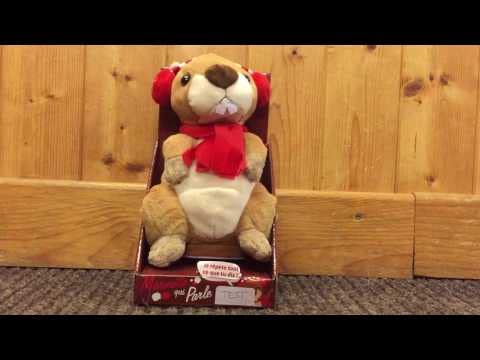 Peluche Marmotte Qui Parle Dani Créations