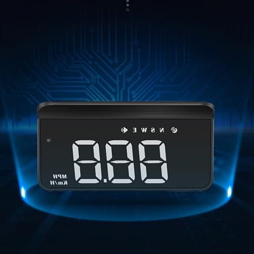 Medidor de velocidad de pantalla de cabeza alta para evitar multas de tráfico 7