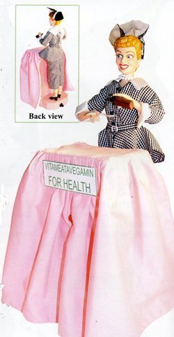 Lucy Vitameatavegamin Animated Doll Plus Dvd Lucille Ball From I