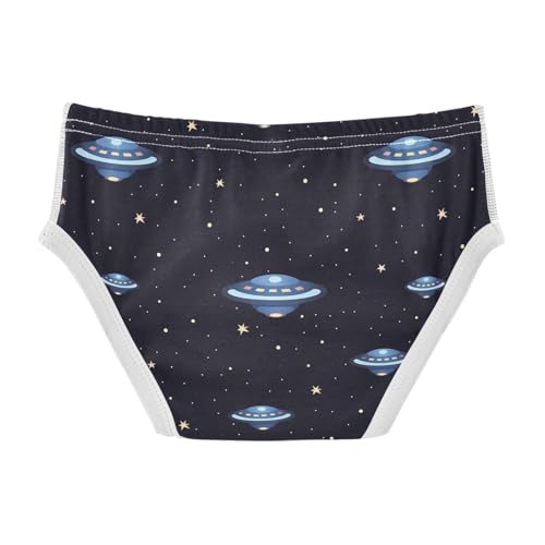 visesunny Boys Potty Training Underwear Star Ufo Pattern Breathe Cotton Briefs Size 2T-8Y for Toddler2
