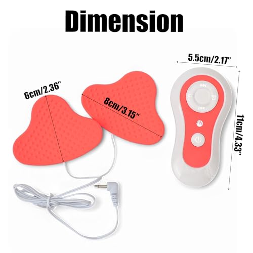 Electric Breast Massager for Women – Chest Enlargement Enhancer and Lift Care with Hot Compress Function, USB Waterproof Stimulators to Enlarge and Augmentation2