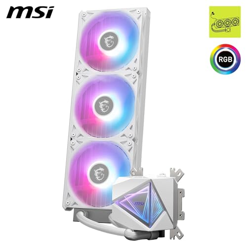 MSI MAG CORELIQUID I360 WHITE Watercooling ARGB pour CPU Intel & AMD