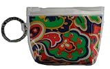 Vera Bradley Zippidy Keychain in Venetian Paisley