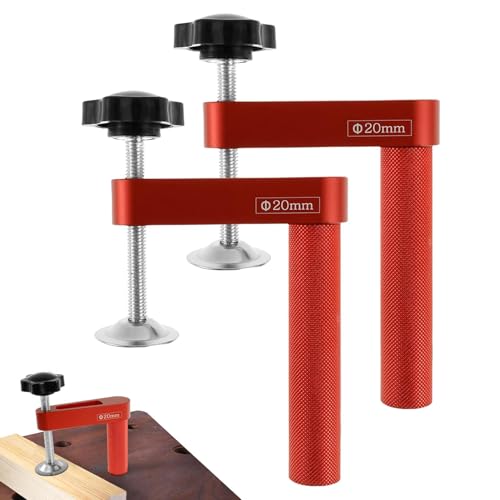 Accessoires d'établi pour trous de chien et pinces de table stables pour le bricolage du bois