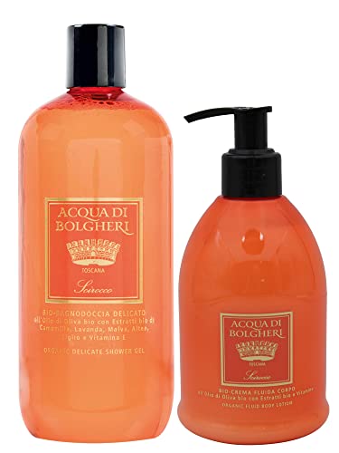 Dr. Taffi Acqua di Bolgheri Scirocco – Gel de ducha 500 ml y crema corporal 300 ml
