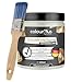 Produktbild colourPlus® Diamond Painting Versiegelung 250ml inkl. Pinsel - hochtransparente Diamond painting Fixierung - Staubschutz und Glanzeffekt- Diamond painting Versiegelung Set - Made in Germany